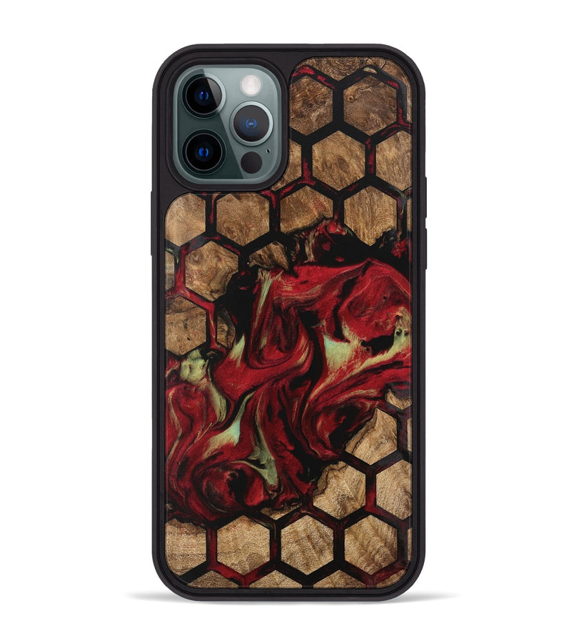 iPhone 12 Pro Max Wood Phone Case - Deetta (Pattern, 741798)