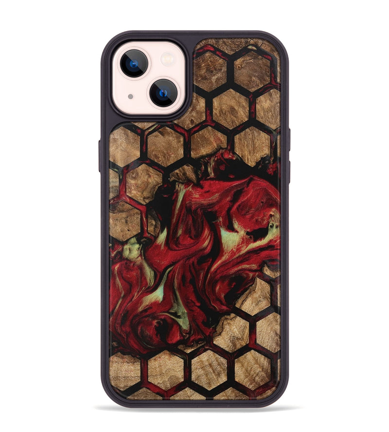 iPhone 14 Plus Wood Phone Case - Deetta (Pattern, 741798)