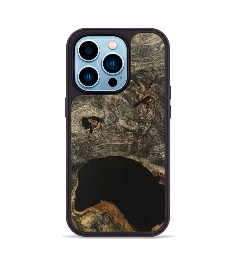 iPhone 14 Pro Wood Phone Case - Lilli (Wood Burl, 741802)