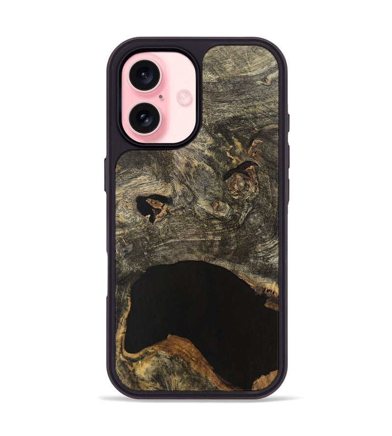 iPhone 16 Wood Phone Case - Lilli (Wood Burl, 741802)