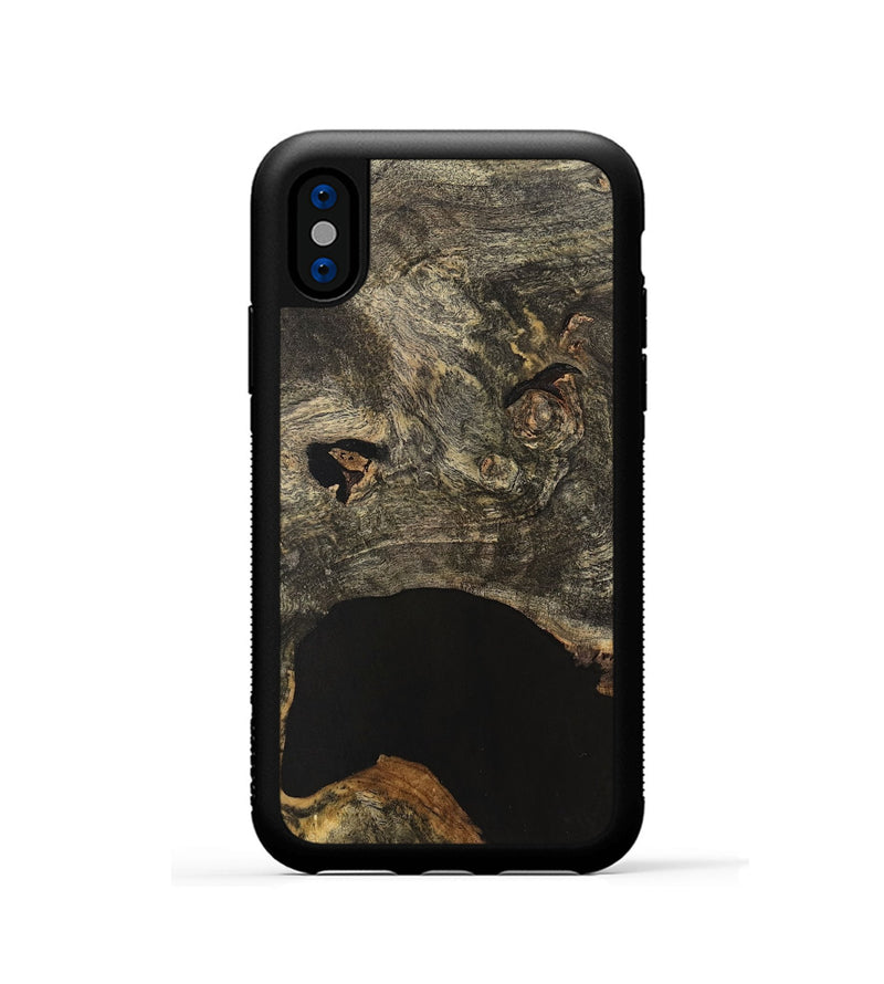 iPhone Xs Wood Phone Case - Lilli (Wood Burl, 741802)