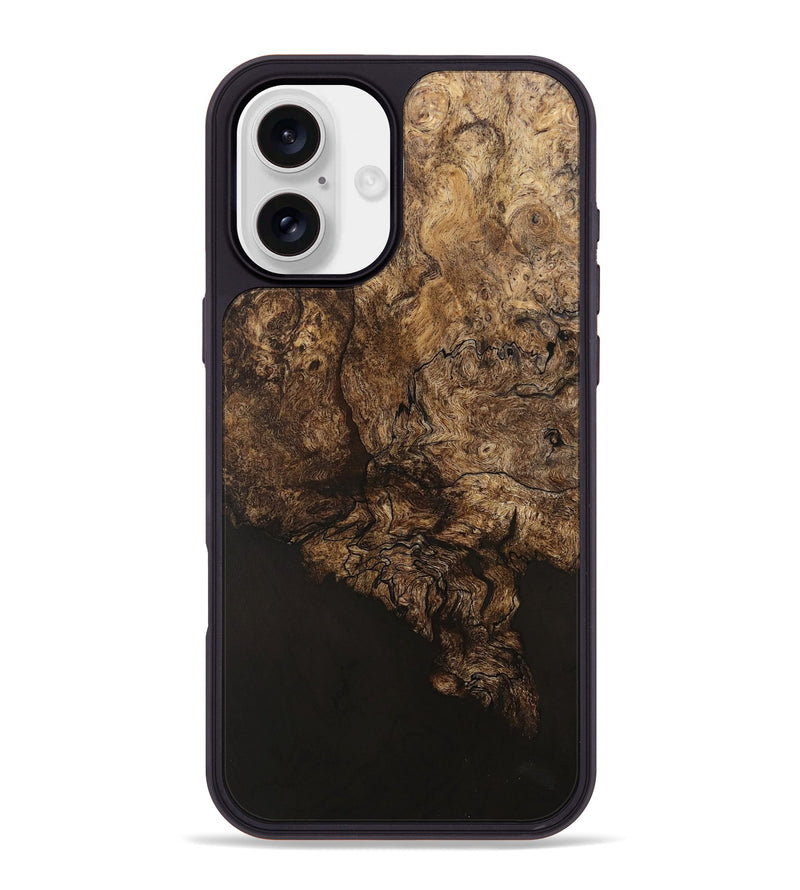 iPhone 16 Plus Wood Phone Case - Festus (Wood Burl, 741803)