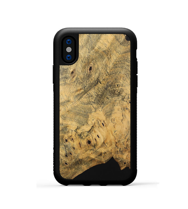 iPhone Xs Wood Phone Case - Arletta (Wood Burl, 741805)