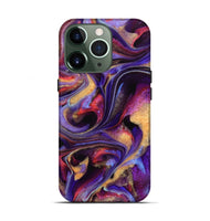 iPhone 13 Pro ResinArt Live Edge Phone Case - Shorwan (Purple, 741813)