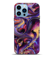 iPhone 14 Pro Max ResinArt Live Edge Phone Case - Shorwan (Purple, 741813)