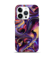 iPhone 15 Pro ResinArt Live Edge Phone Case - Shorwan (Purple, 741813)