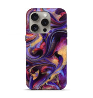 iPhone 16 Pro ResinArt Live Edge Phone Case - Shorwan (Purple, 741813)