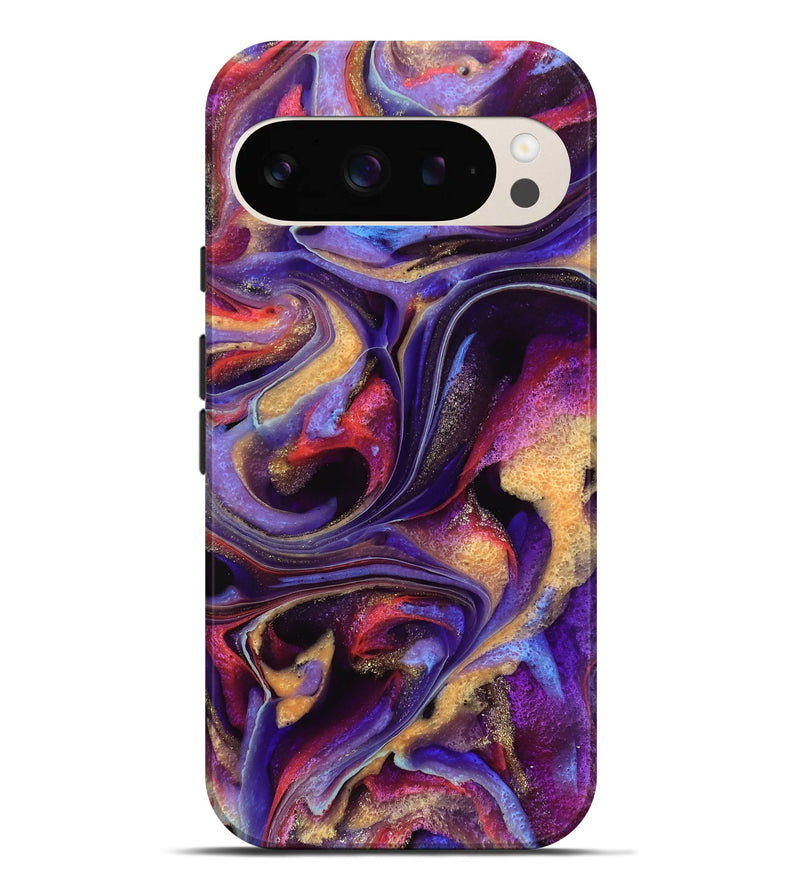 Pixel 9 Pro XL ResinArt Live Edge Phone Case - Shorwan (Purple, 741813)