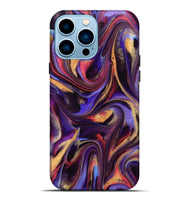 iPhone 14 Pro Max ResinArt Live Edge Phone Case - Kalyan (Purple, 741815)