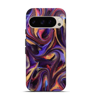 Pixel 9 Pro ResinArt Live Edge Phone Case - Kalyan (Purple, 741815)