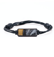 Classic Wood Bracelet - Laurie (Black & White, 741892)