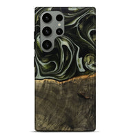 Galaxy S23 Ultra Wood Live Edge Phone Case - Tonye (Green, 741937)