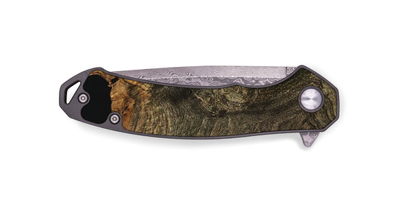 EDC Wood Pocket Knife - Hazem (Wood Burl, 741940)