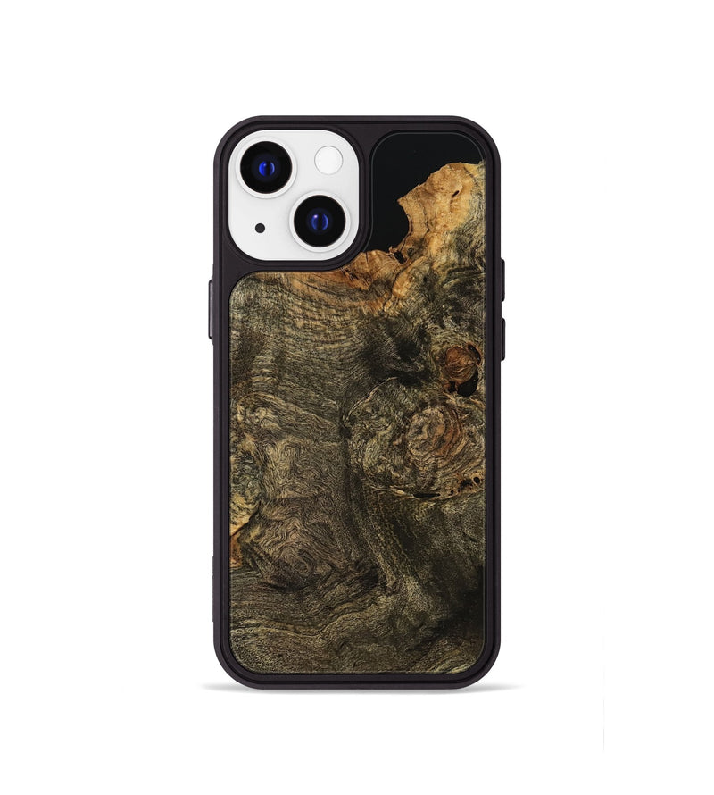 iPhone 13 mini Wood Phone Case - Hazem (Wood Burl, 741940)