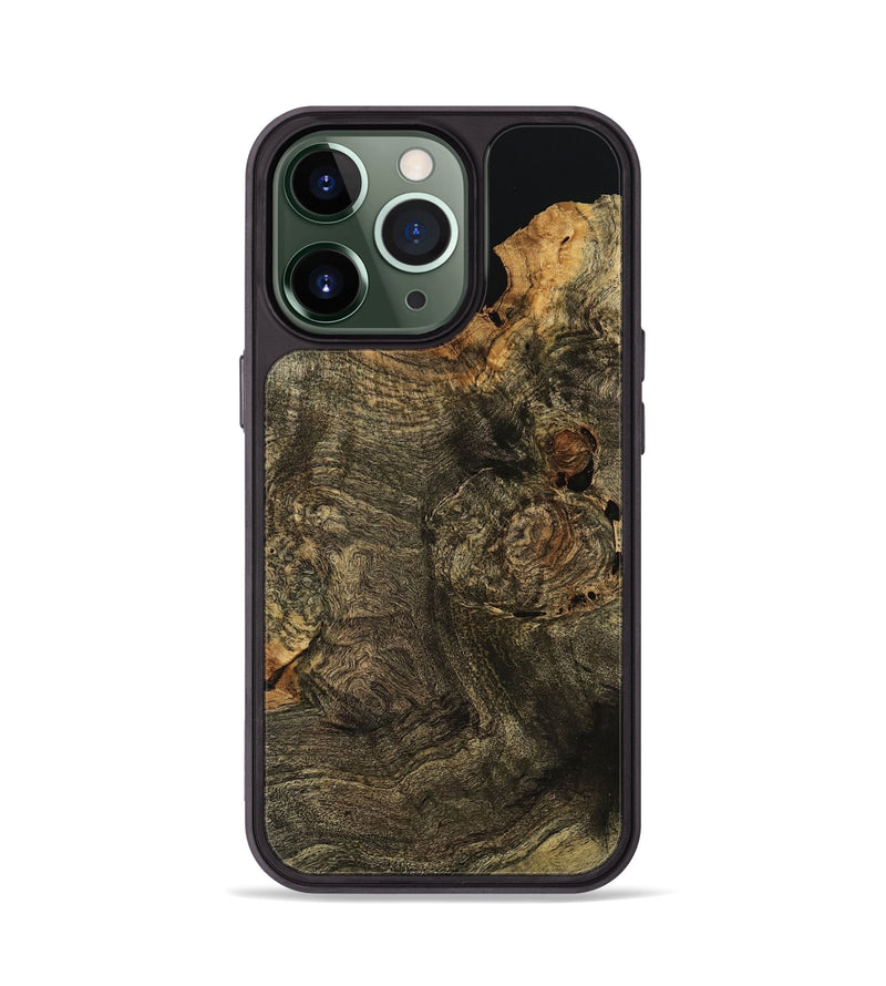 iPhone 13 Pro Wood Phone Case - Hazem (Wood Burl, 741940)