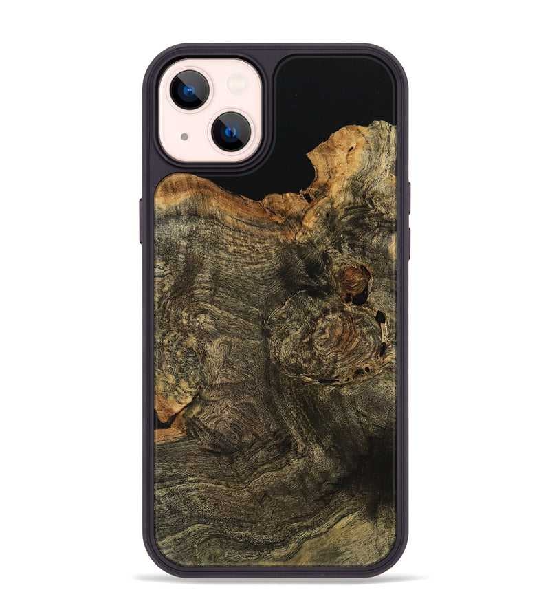 iPhone 14 Plus Wood Phone Case - Hazem (Wood Burl, 741940)