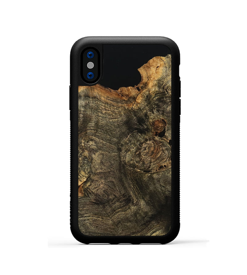 iPhone Xs Wood Phone Case - Hazem (Wood Burl, 741940)