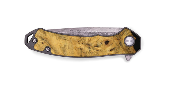 EDC Wood Pocket Knife - Ilka (Wood Burl, 741941)