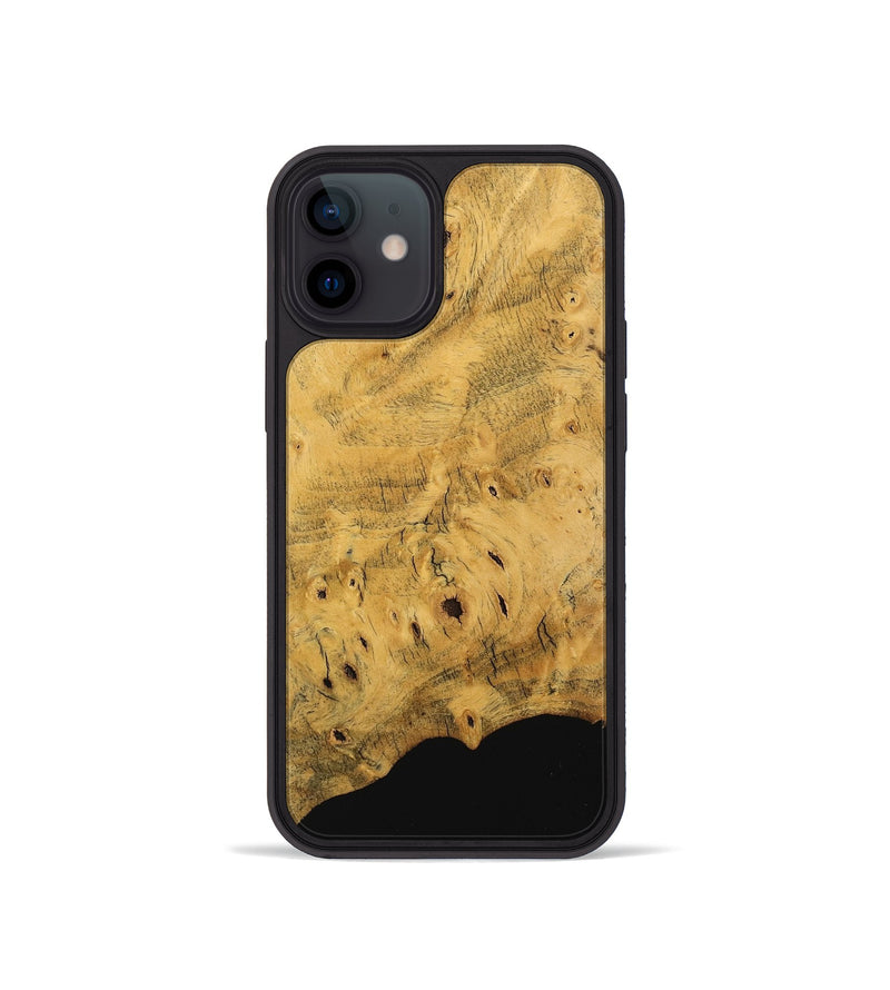 iPhone 12 mini Wood Phone Case - Ilka (Wood Burl, 741941)