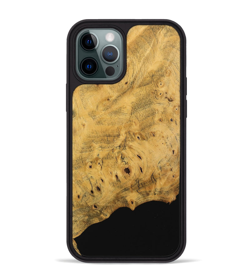 iPhone 12 Pro Max Wood Phone Case - Ilka (Wood Burl, 741941)