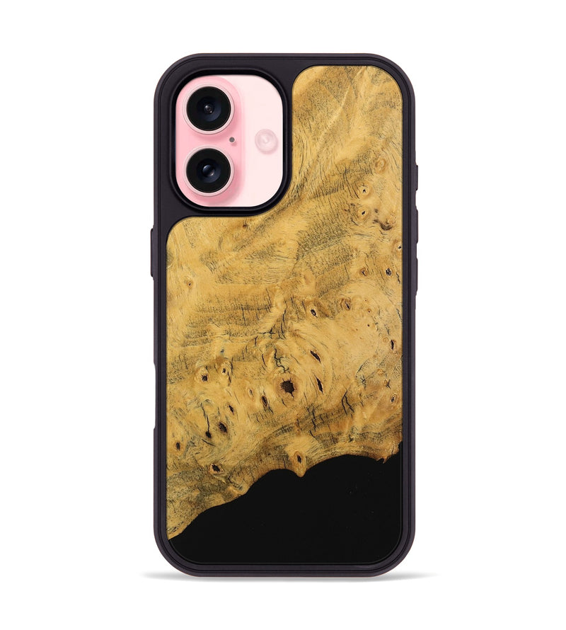 iPhone 16 Wood Phone Case - Ilka (Wood Burl, 741941)