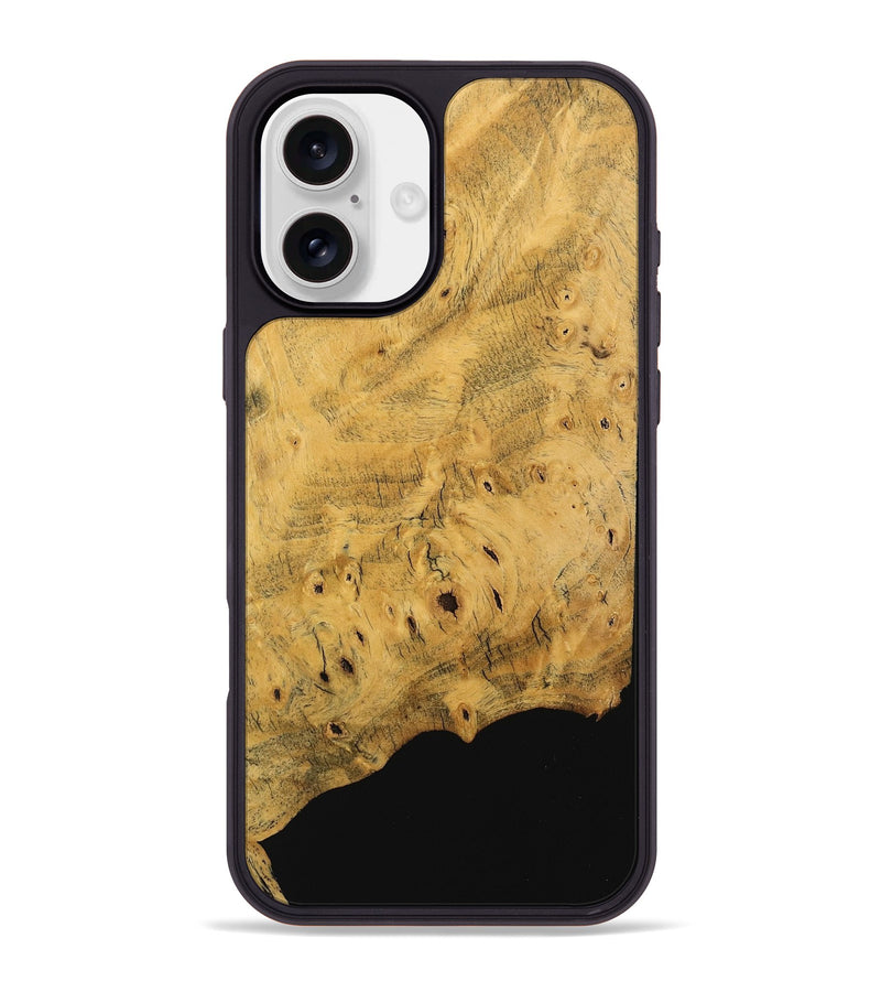 iPhone 16 Plus Wood Phone Case - Ilka (Wood Burl, 741941)