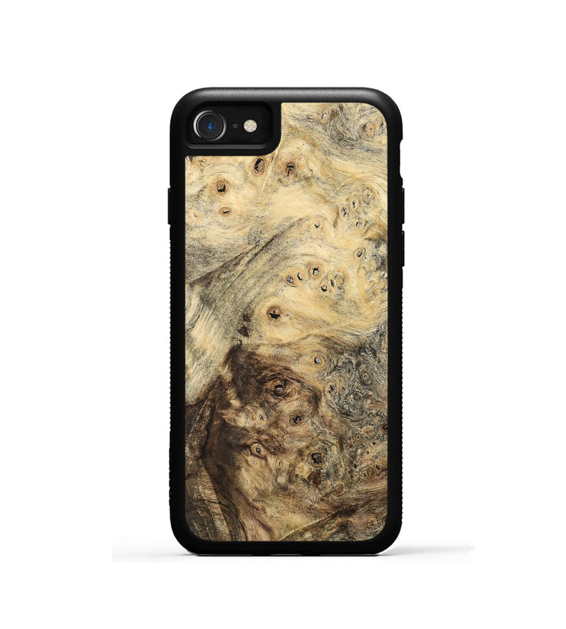 iPhone SE Wood Phone Case - Cubical (Wood Burl, 741942)