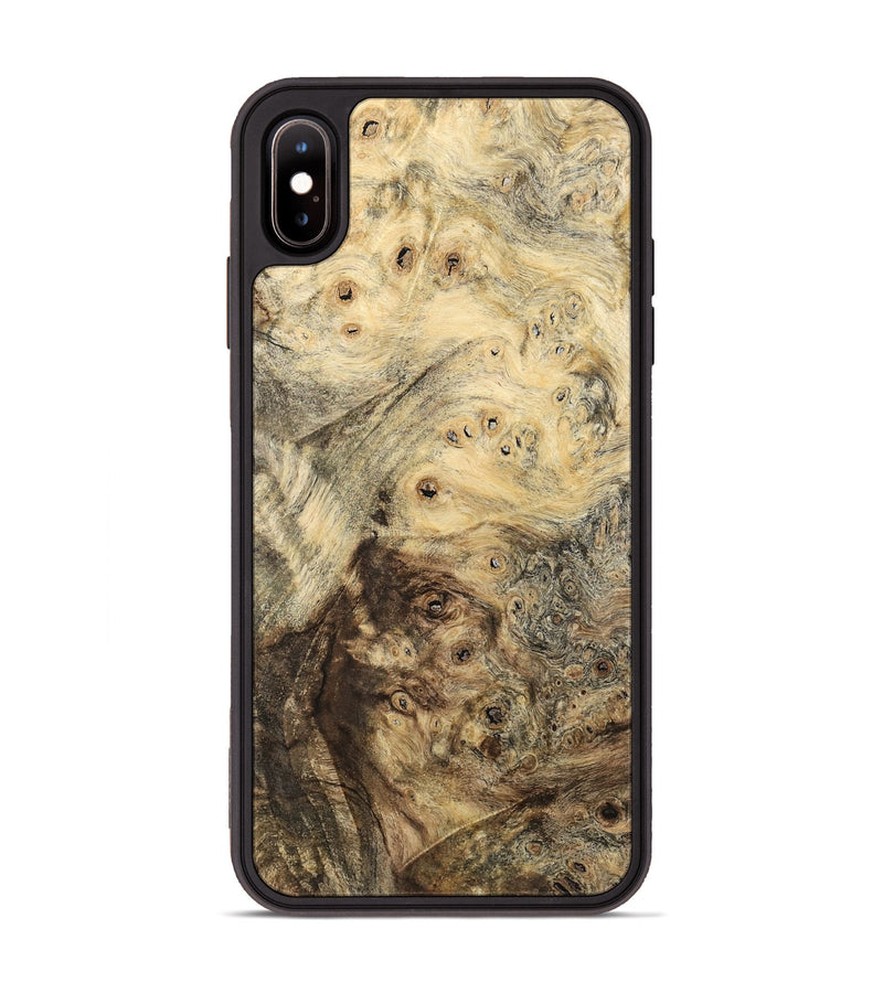 iPhone Xs Max Wood Phone Case - Cubical (Wood Burl, 741942)