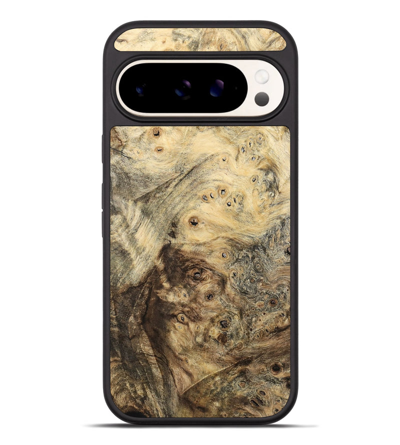 Pixel 9 Pro XL Wood Phone Case - Cubical (Wood Burl, 741942)