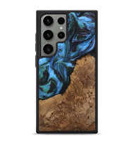 Galaxy S24 Ultra Wood Phone Case - Lila (Blue, 741945)