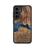 Galaxy S24 Wood Phone Case - Wilburn (Blue, 741946)