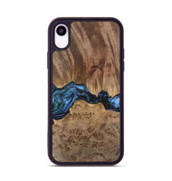 iPhone Xr Wood Phone Case - Wilburn (Blue, 741946)