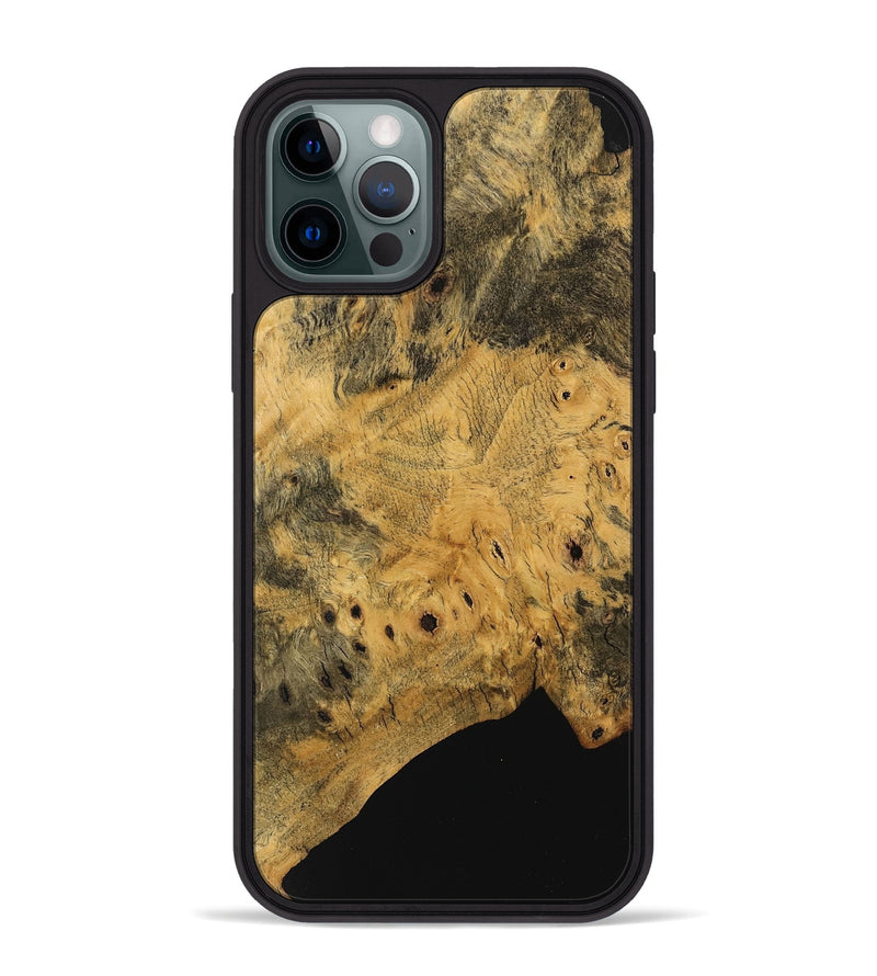 iPhone 12 Pro Max Wood Phone Case - Joly (Wood Burl, 741948)