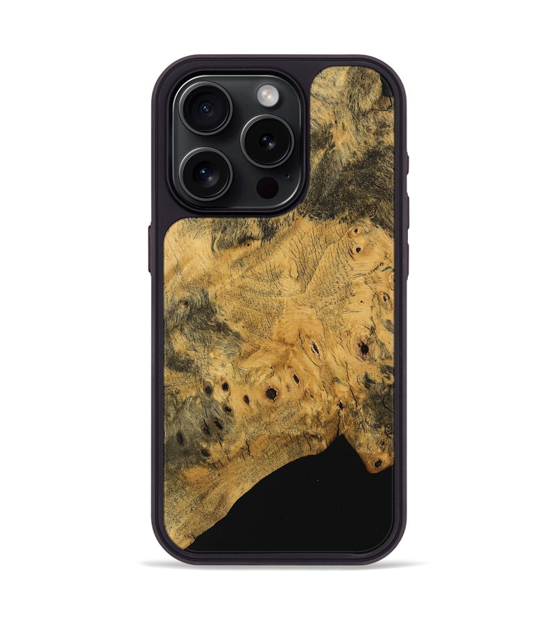 iPhone 15 Pro Wood Phone Case - Joly (Wood Burl, 741948)