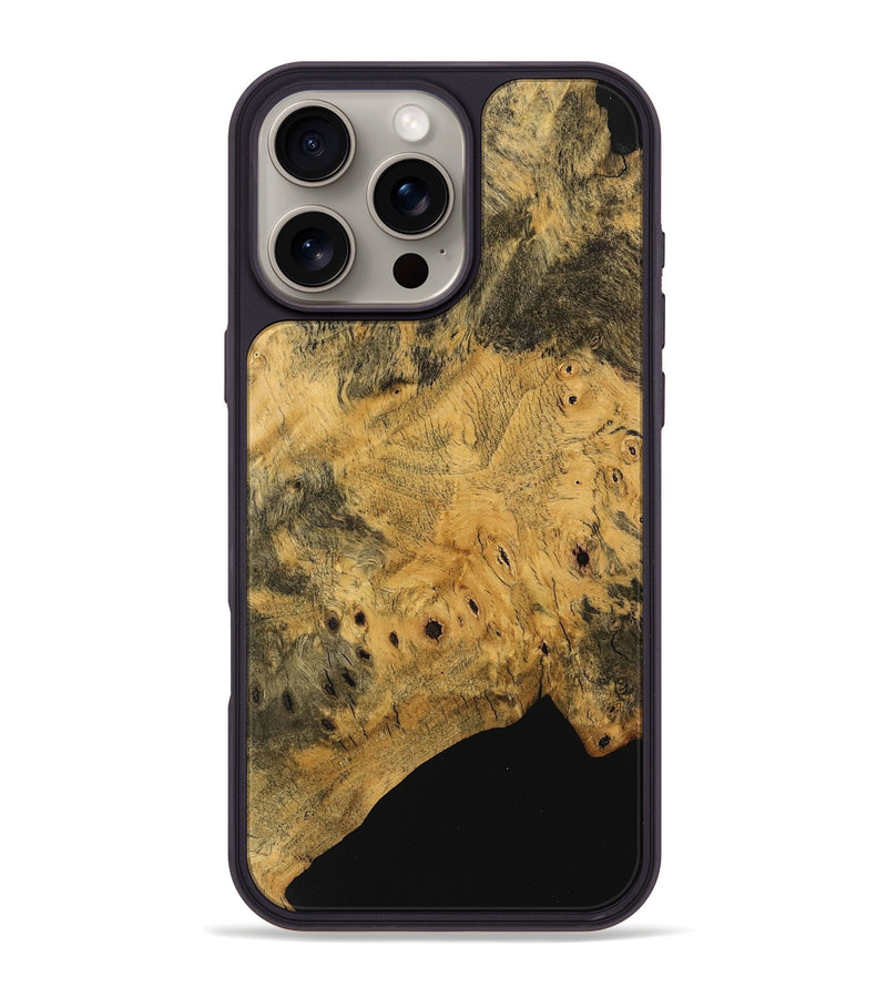 iPhone 16 Pro Max Wood Phone Case - Joly (Wood Burl, 741948)