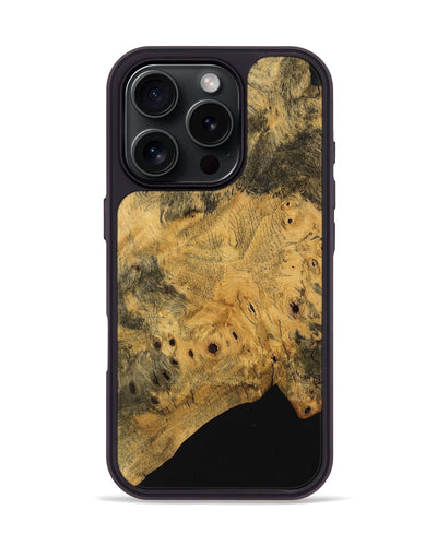 iPhone 16 Pro Wood Phone Case - Joly (Wood Burl, 741948)