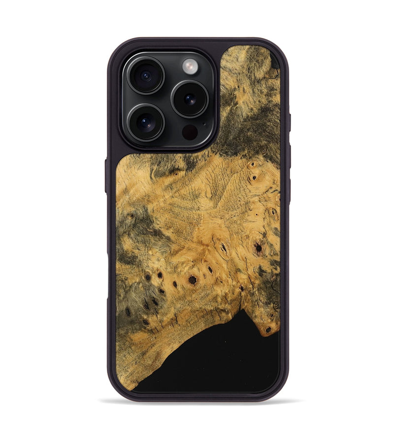 iPhone 16 Pro Wood Phone Case - Joly (Wood Burl, 741948)