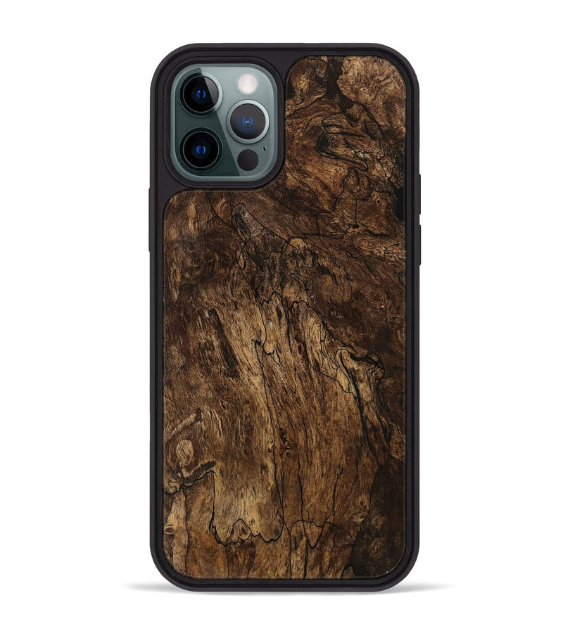 iPhone 12 Pro Max Wood Phone Case - Armin (Wood Burl, 741949)