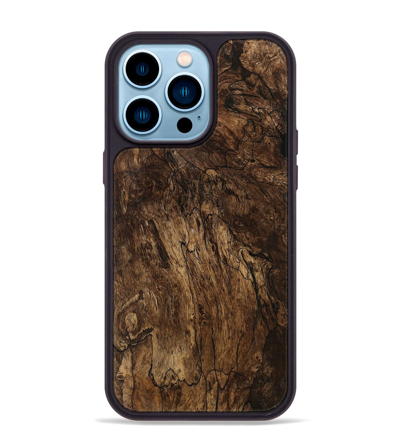 iPhone 14 Pro Max Wood Phone Case - Armin (Wood Burl, 741949)