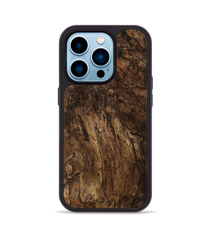 iPhone 14 Pro Wood Phone Case - Armin (Wood Burl, 741949)