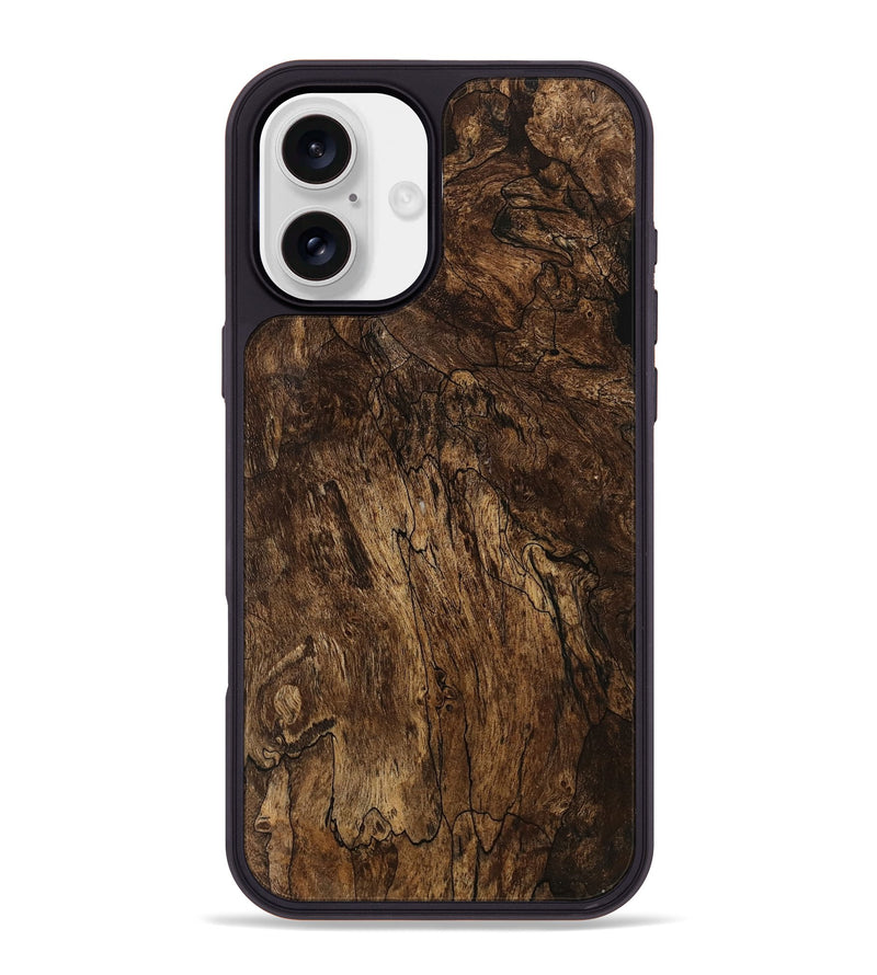 iPhone 16 Plus Wood Phone Case - Armin (Wood Burl, 741949)