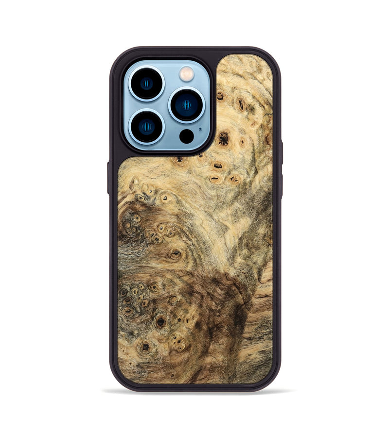 iPhone 14 Pro Wood Phone Case - Kelli (Wood Burl, 741950)