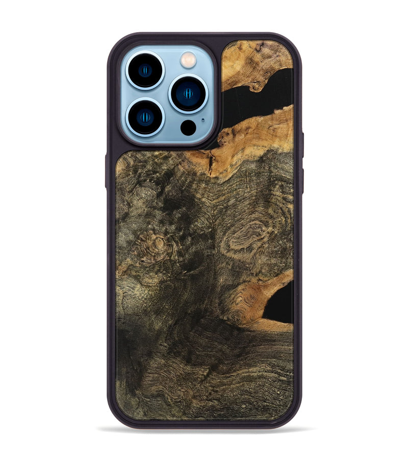 iPhone 14 Pro Max Wood Phone Case - Danila (Wood Burl, 741951)