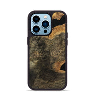 iPhone 14 Pro Wood Phone Case - Danila (Wood Burl, 741951)