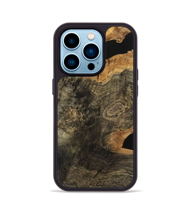 iPhone 14 Pro Wood Phone Case - Danila (Wood Burl, 741951)