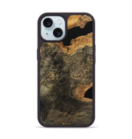 iPhone 15 Wood Phone Case - Danila (Wood Burl, 741951)