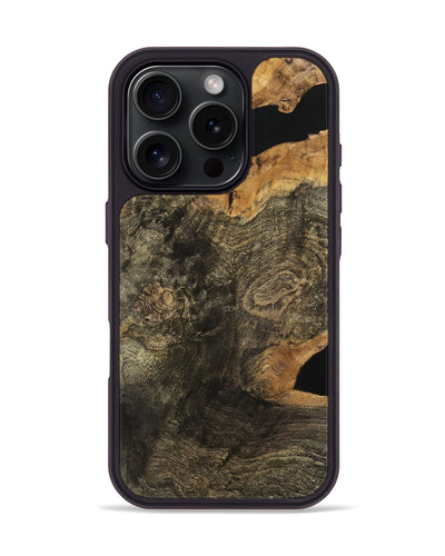 iPhone 16 Pro Wood Phone Case - Danila (Wood Burl, 741951)