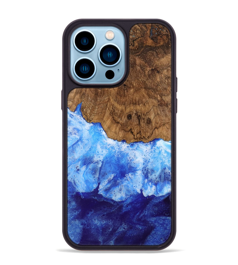 iPhone 14 Pro Max Wood Phone Case - Faythe (Coastal, 741955)