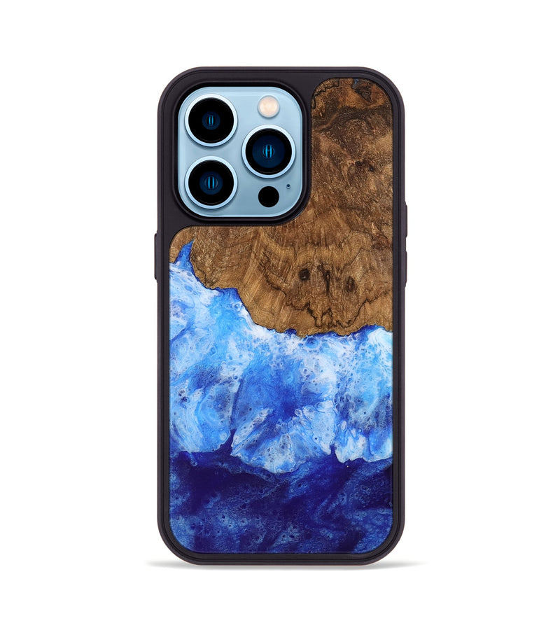 iPhone 14 Pro Wood Phone Case - Faythe (Coastal, 741955)