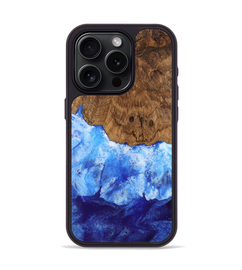 iPhone 15 Pro Wood Phone Case - Faythe (Coastal, 741955)